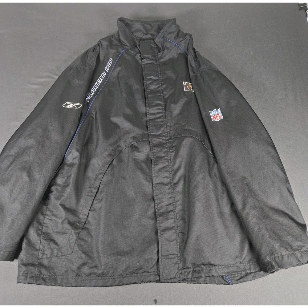Vintage 2000s Reebok NFL Players Inc Embroidered Windbreaker Jacket Size Men 3XL